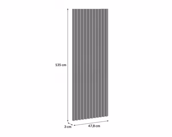 Beton architektoniczny ryflowany Palade 135 x 47.8 x 3 cm