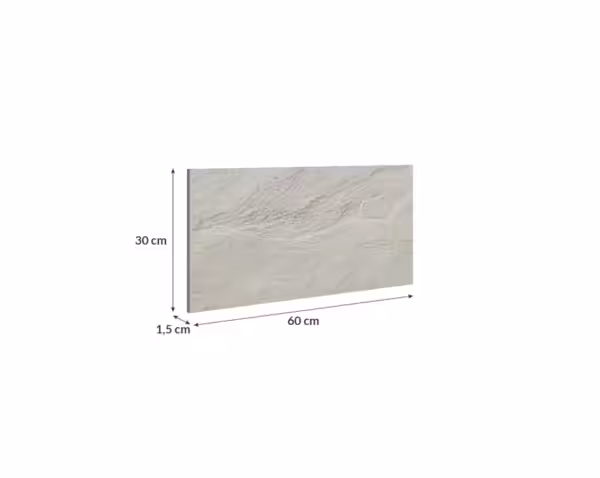 Beton architektoniczny impregnowany LAMINGUARD™ Łupek 60 x 30 x 1,5 cm