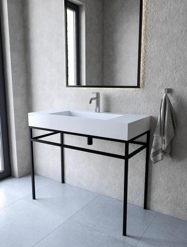 Stelaż stojący 100 cm pod umywalkę