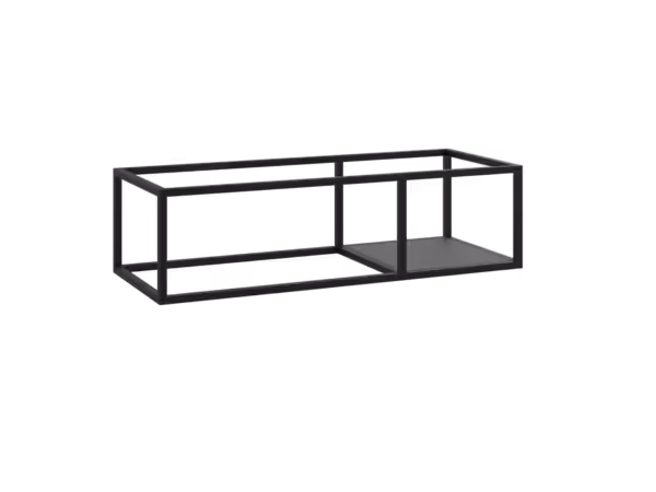 Stelaż wiszący 110 cm z małą półką pod umywalkę