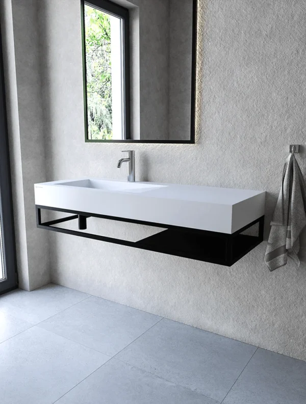 Stelaż wiszący 120 cm pod umywalkę