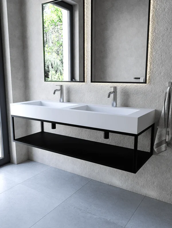 Stelaż wiszący 140 cm pod umywalkę