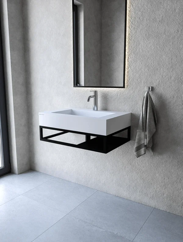 Stelaż wiszący 70 cm pod umywalkę