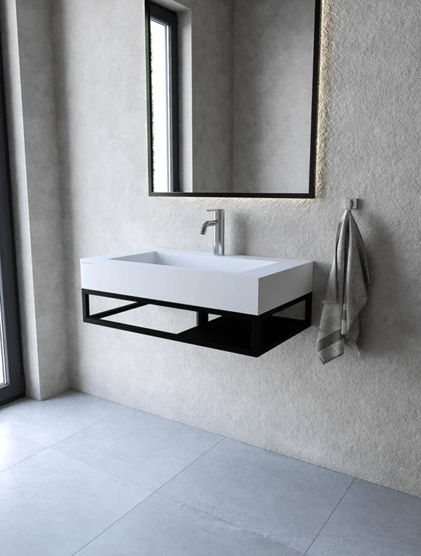 Stelaż wiszący 80 cm pod umywalkę