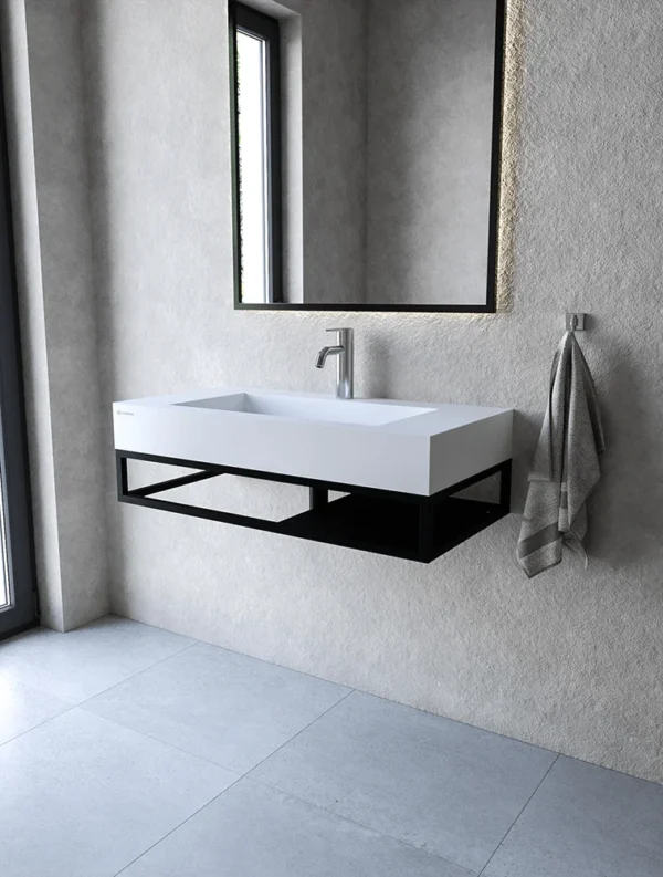 Stelaż wiszący 90 cm pod umywalkę