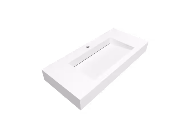 Umywalka z odpływem liniowym 100 cm / MCOLC