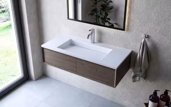 Umywalka do szafki 100x45x2 cm