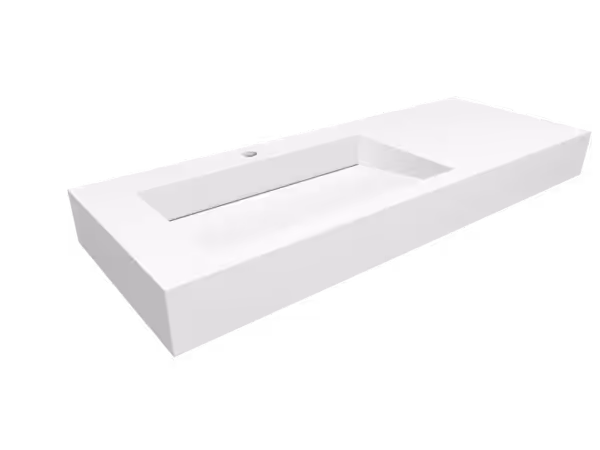 Umywalka z odpływem liniowym 120 cm / MBLOLC