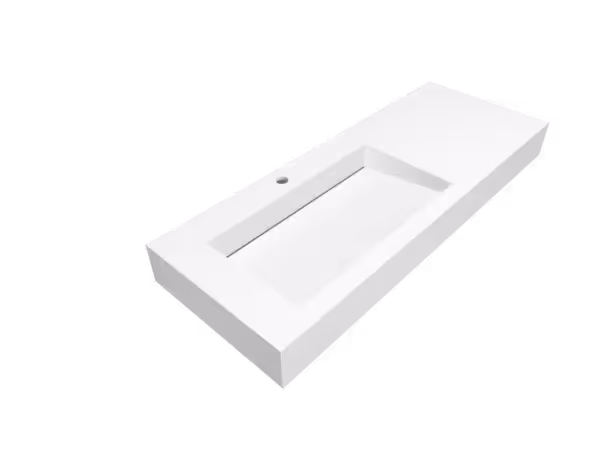 Umywalka z odpływem liniowym 120 cm / MBLOLC