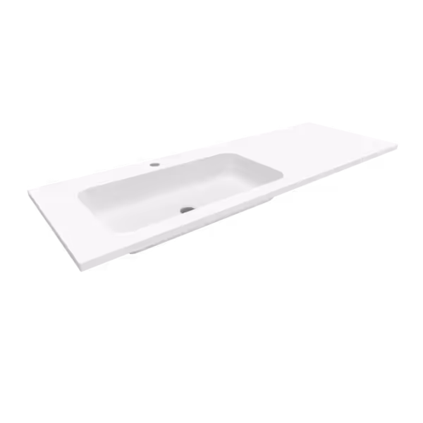 Umywalka 130 x 45 x 2 cm
