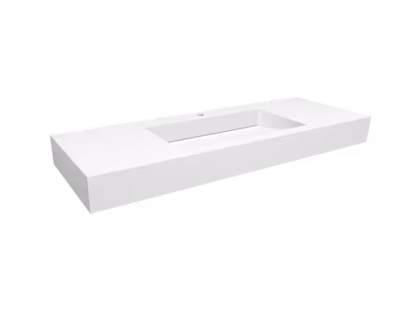 Umywalka z odpływem liniowym 130 cm / MCOLC