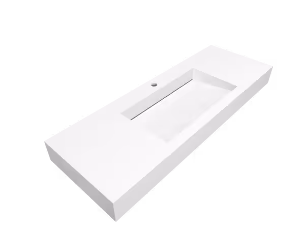 Umywalka z odpływem liniowym 130 cm / MCOLC