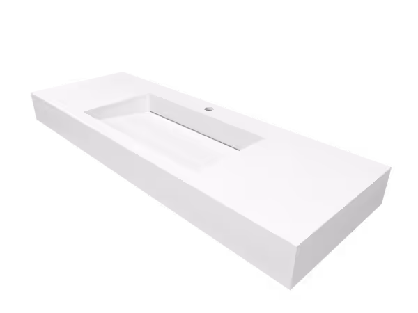 Umywalka z odpływem liniowym 130 cm / MCOLC