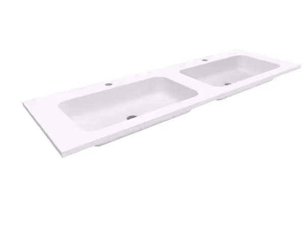 Umywalka do szafki 140 cm / 2xMOT/CR