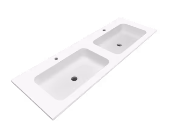 Umywalka do szafki 140 cm / 2xMOT/CR