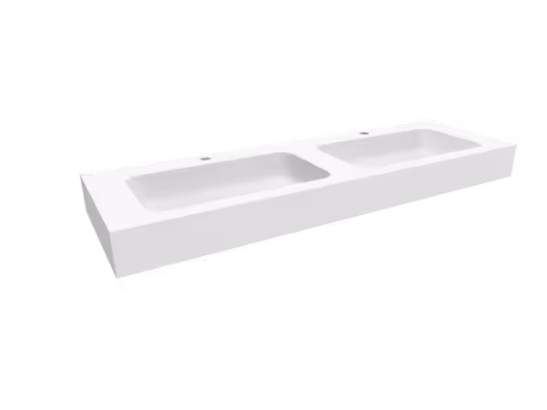 Umywalka do szafki 140 cm / 2xMOT
