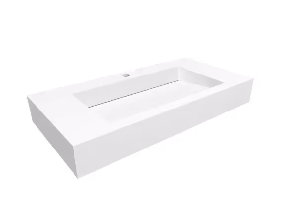 Umywalka z odpływem liniowym 90 cm / MCOLC