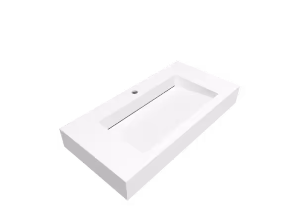 Umywalka z odpływem liniowym 90 cm / MCOLC