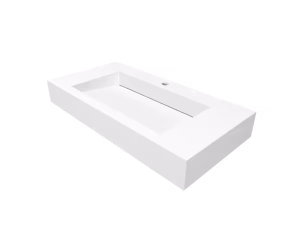Umywalka z odpływem liniowym 90 cm / MCOLC