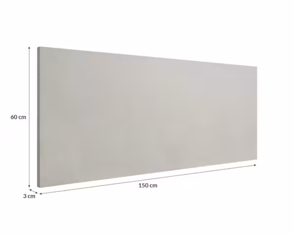 Beton architektoniczny impregnowany LAMINGUARD™ na posadzki Gładki 150 x 60 x 3 cm