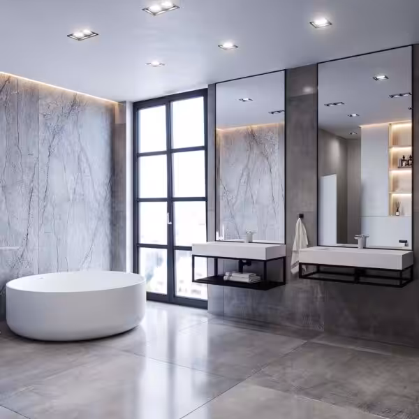 Wanna 140 × 140 × 53 cm Ovalo