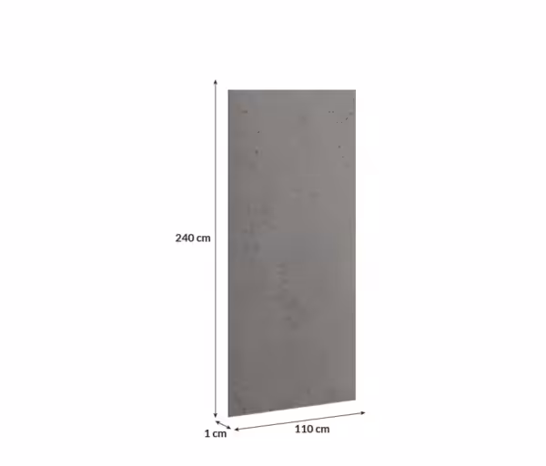 Płyty wielkoformatowe Pure z betonu architektonicznego 110 x 240 x 1 cm