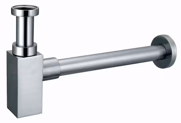 Syfon umywalkowy kwadratowy stal