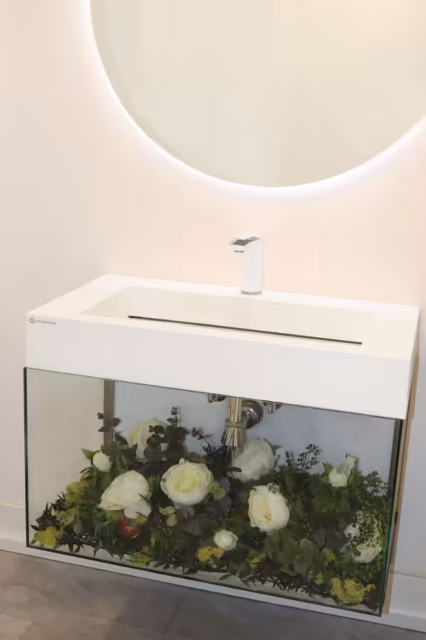 Umywalka z odpływem liniowym 70 cm / MCOLC